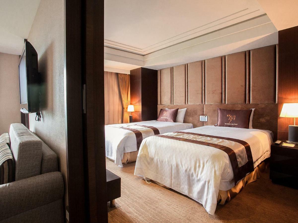 Sun Moon Lake Hotel Jücsi Kültér fotó