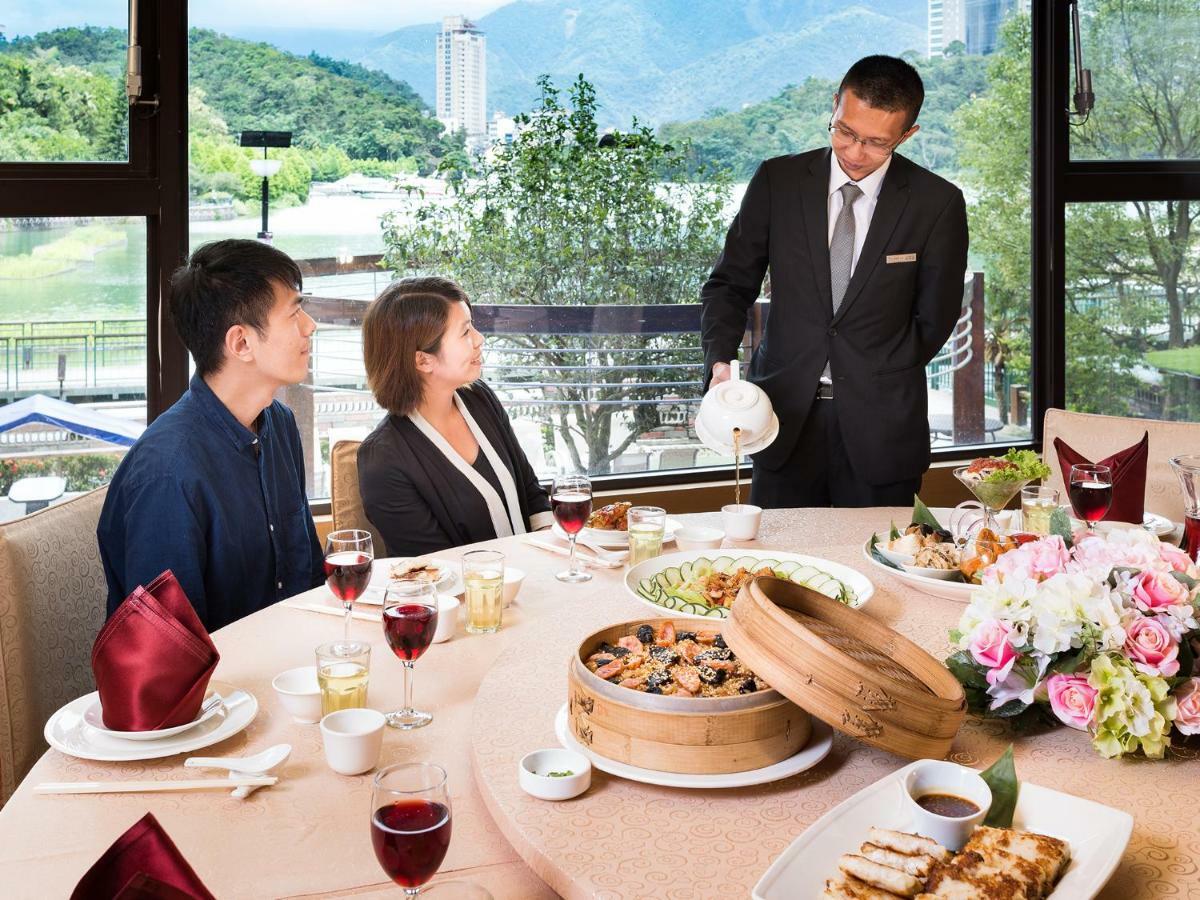 Sun Moon Lake Hotel Jücsi Kültér fotó